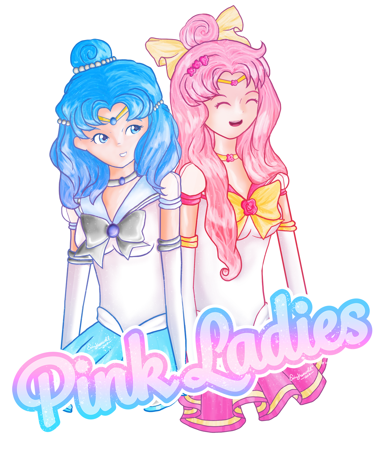 Pink Ladies: Pallas + Ceres