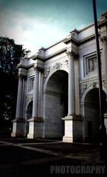 the marble arch.