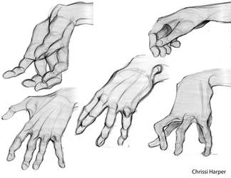 Life Drawing - hands