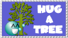 Hug a Tree Stamp v2