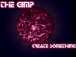 GIMP planet splash - burgundy
