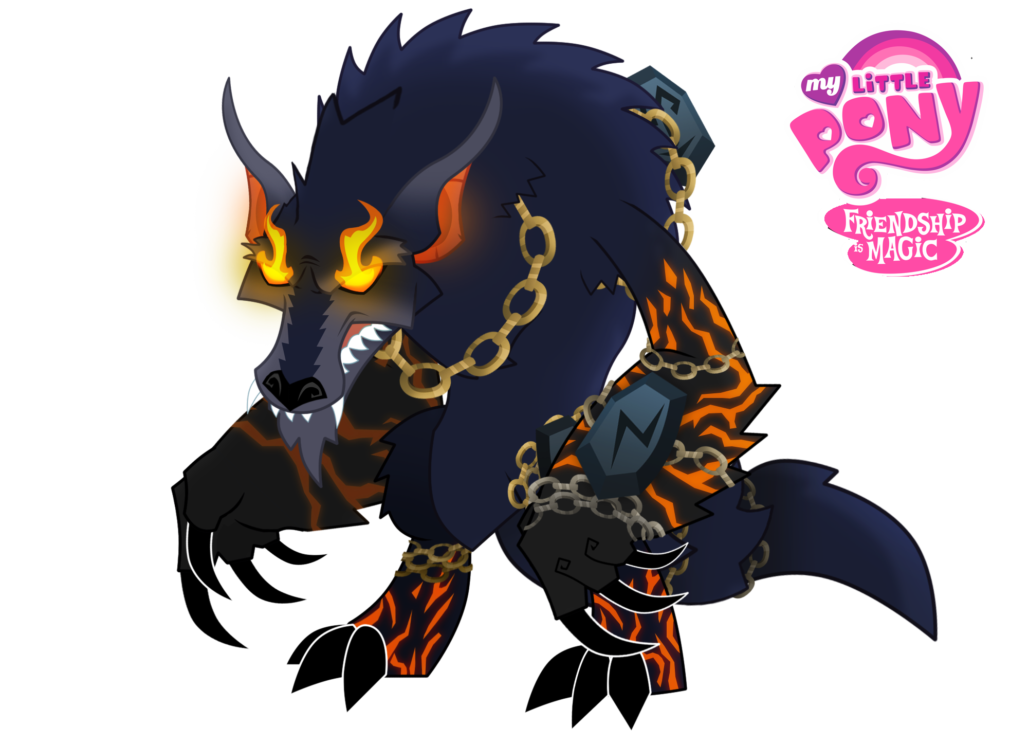 MLPfim characters . Smite Fenrir