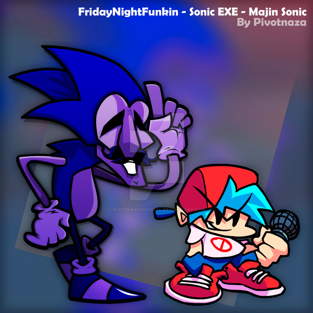 Majin Sonic fan art  Friday Night Funkin' Amino Amino