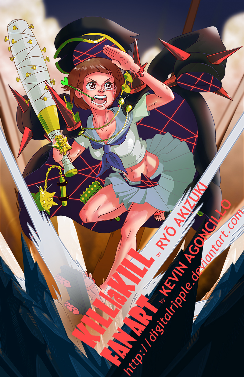 Kill la Kill FanART Poster - Mako Mankanshoku