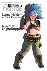 King of Fighters FanArt - Leona Heidern