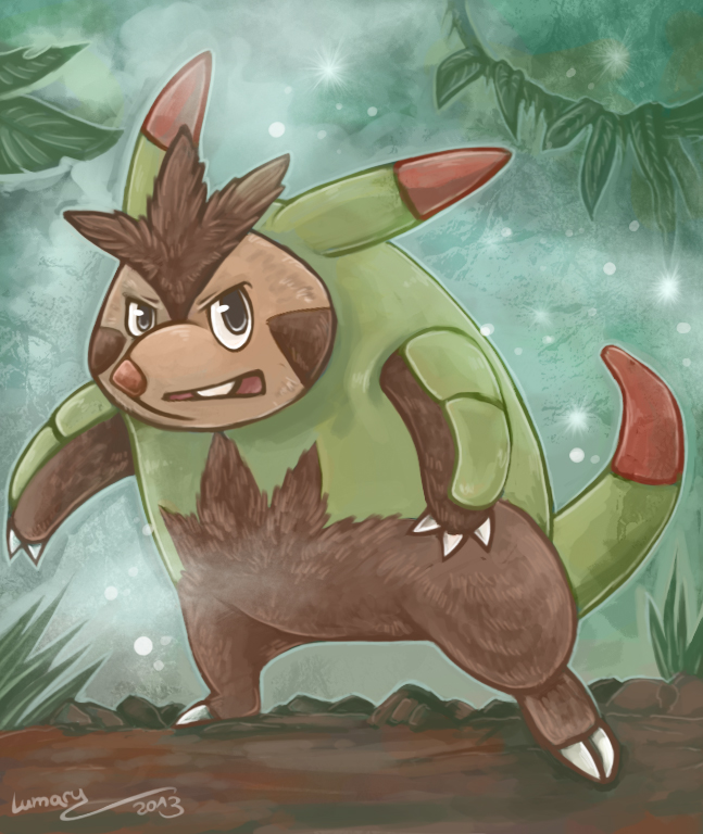 Speedpaint Chespin Evolution