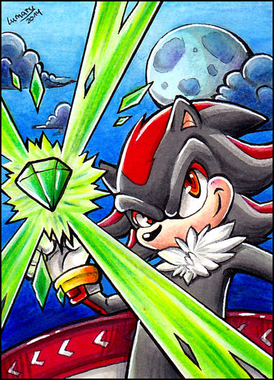 ACEO - Shadow the Hedgehog