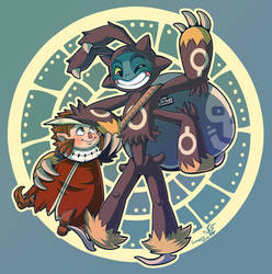 Owlboy Fanart: Owlboy And Spiderguy