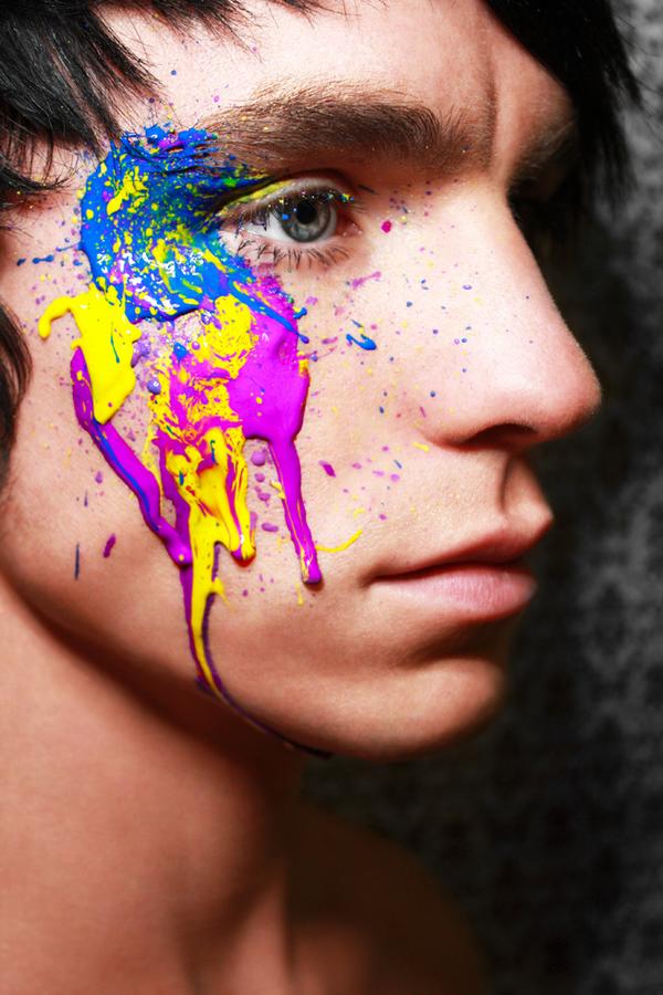 Paint on face