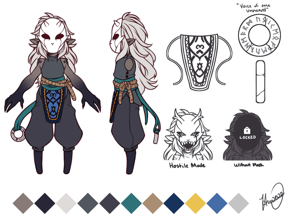 Bo character sheet by Heuring on DeviantArt