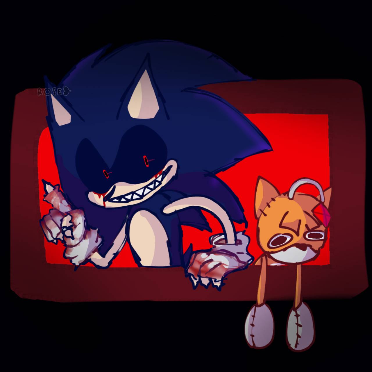 sonic exe by huyuSTH on DeviantArt