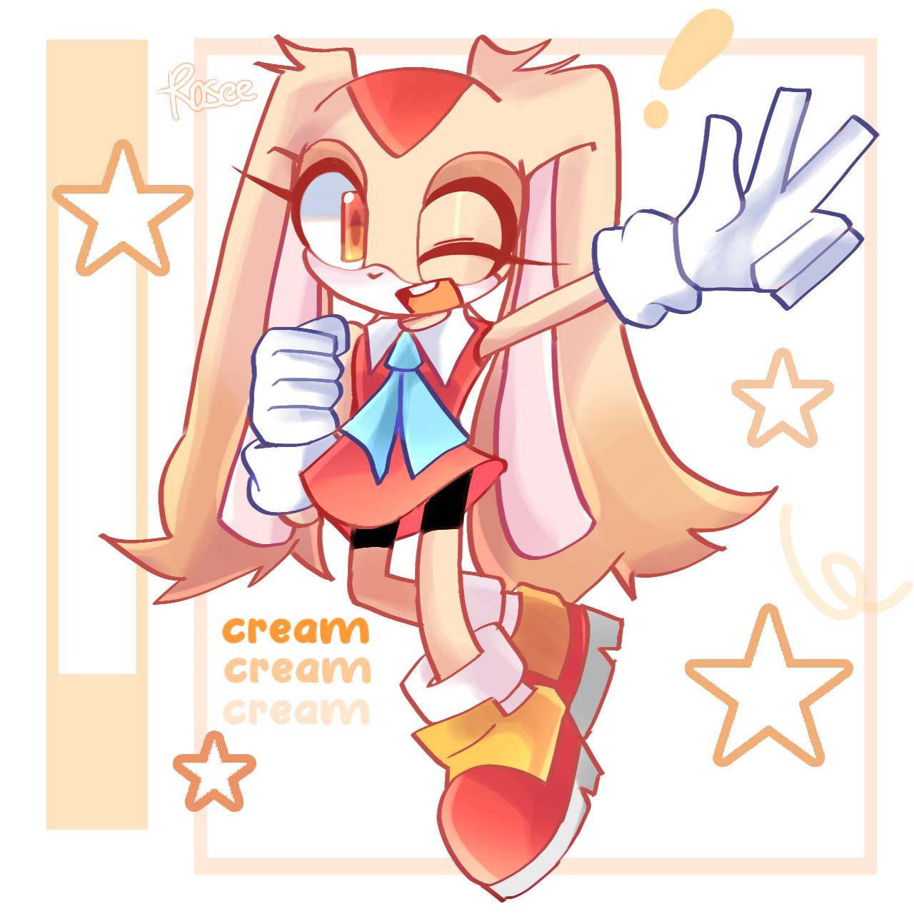 Rewrite Cream The Rabbit cream the rabbit by RenStuff on DeviantArt
