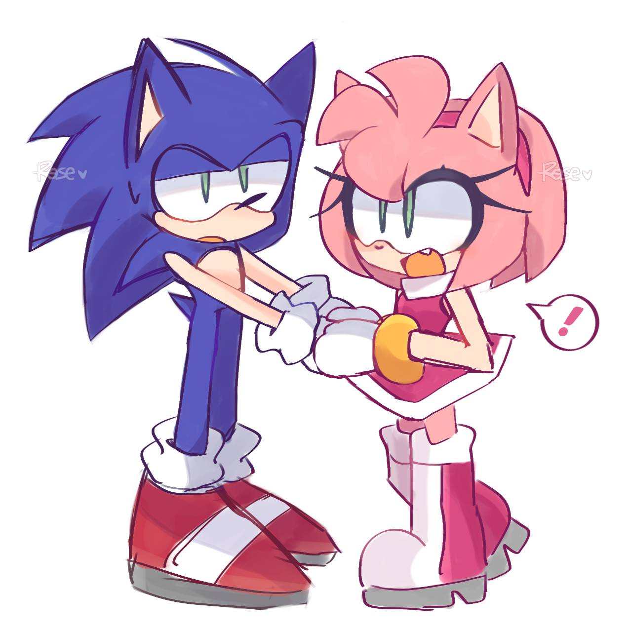 Sonamy - fanart by DaisiesAreCool on DeviantArt