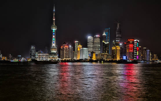 Bright Lights at Pudong, Shanghai