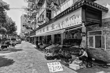 Shanghai Old Town Fruit Stall