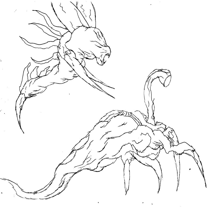 ABOMINATIONS - Alien insects by GuilTronPrime on DeviantArt