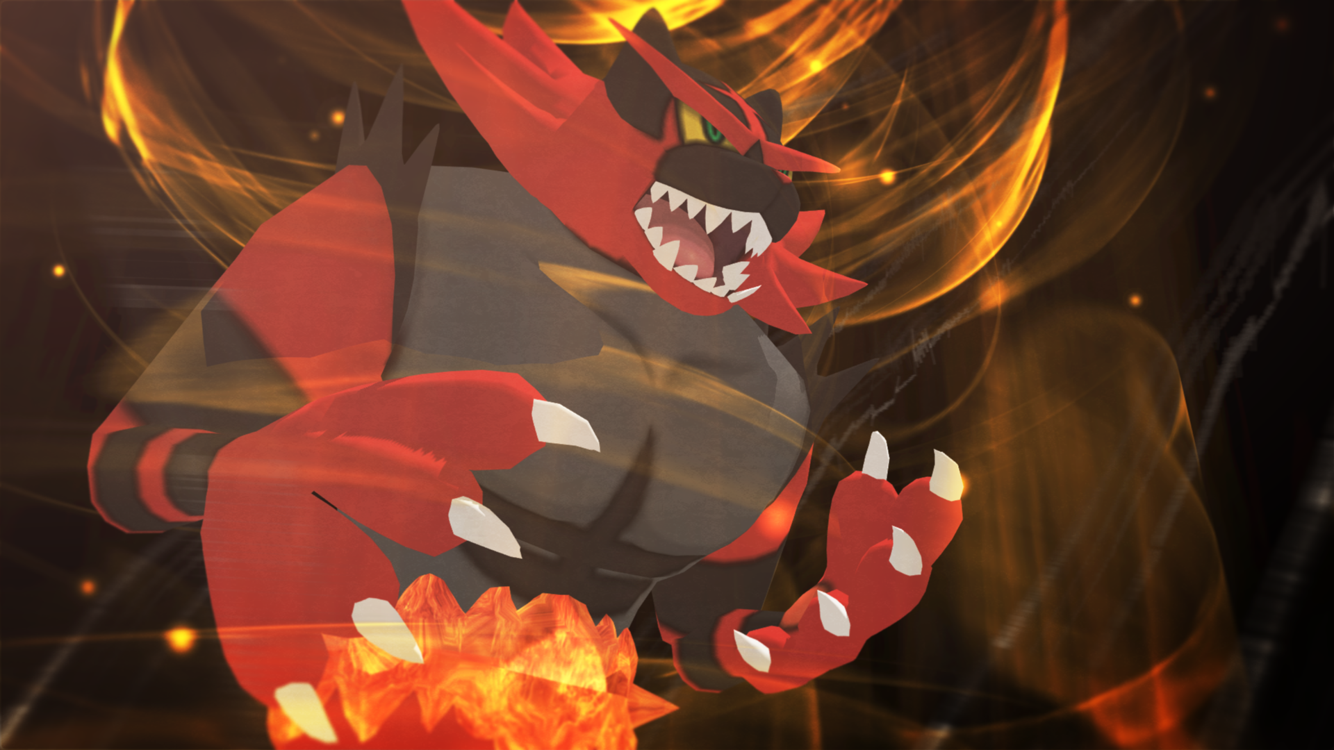 Pokemon Sun and Moon - Incineroar by GuilTronPrime on DeviantArt
