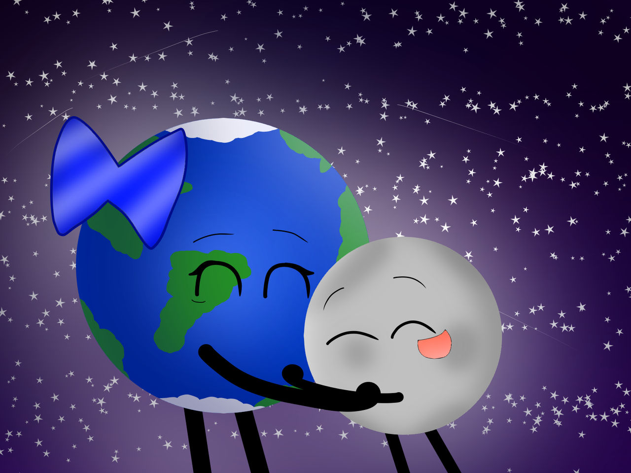 Earth and Moon GIF by kalbiv123 on DeviantArt