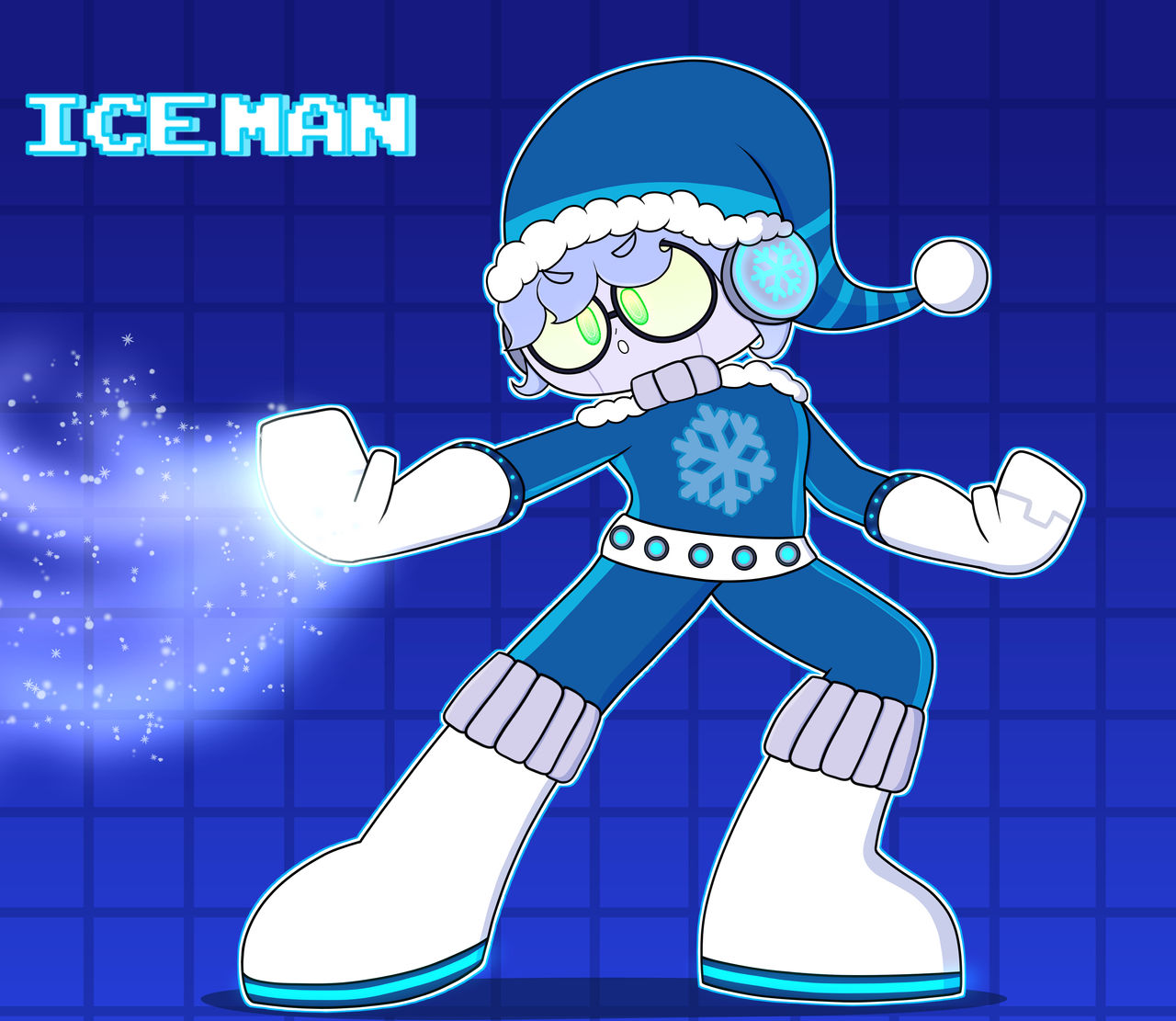 Ice Man Drop Ice Man by Gemini5267 on DeviantArt