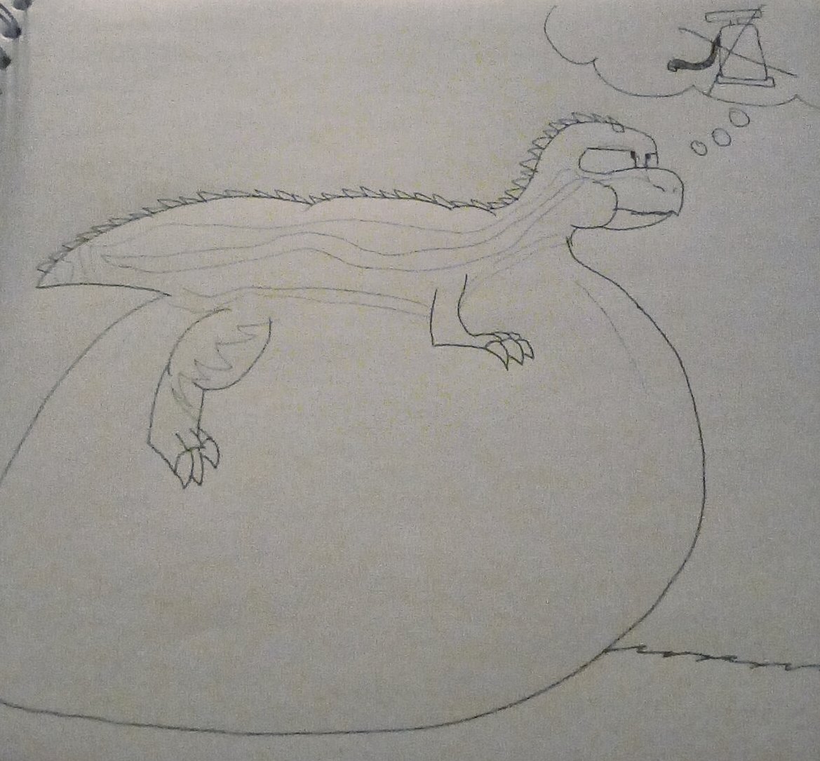Draool Inflation Carcharo's inflation by Darkro-the-dragon on DeviantArt