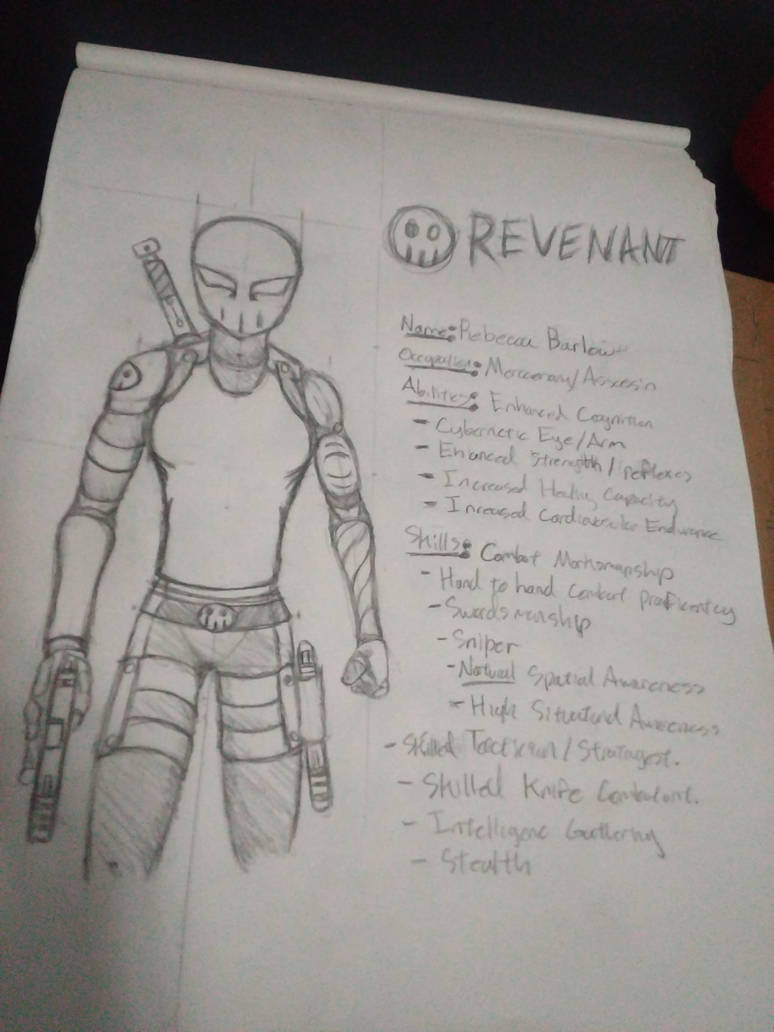 The Revenant Sketch by Gilgamesh5150 on DeviantArt