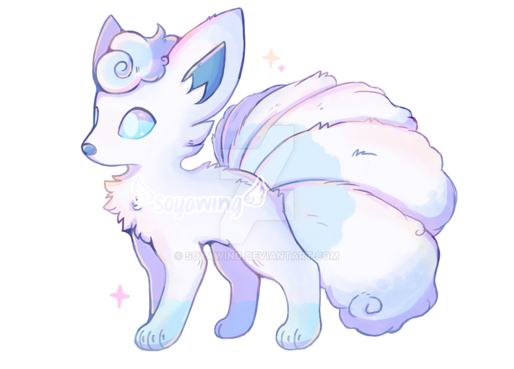 Alolan Vulpix by soyawing on DeviantArt