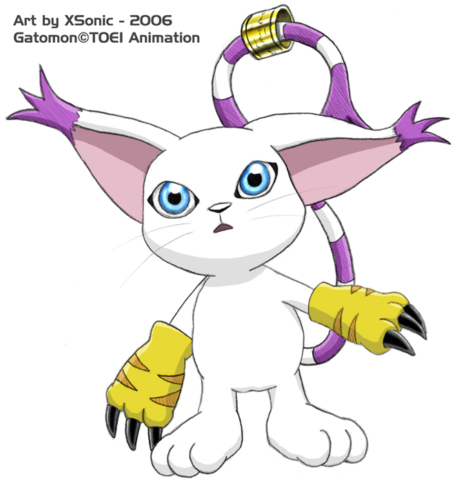 Gatomon Gift Art