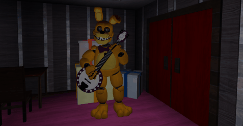 Springbonnie Performance Stylized SpringBonnie Performance [-FNaF by FunBitProductions on DeviantArt