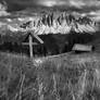 Wooden Cross bw