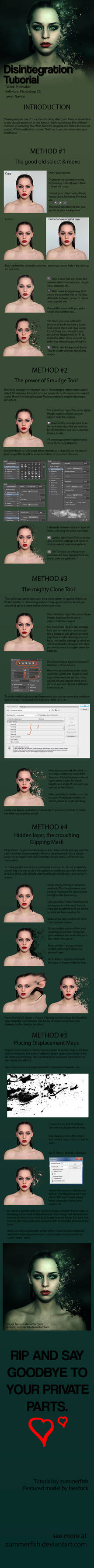 Disintegration Effect Tutorial by zummerfish on DeviantArt