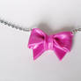 Pink Ribbon - necklace