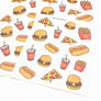 Junk Food stickers