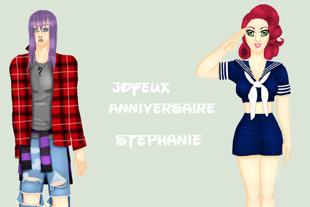 Ss Joyeux Anniversaire Stephanie By Katna Chan On Deviantart Ss Joyeux Anniversaire Stephanie By Katna Chan On Deviantart