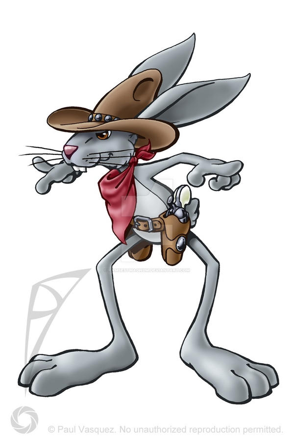 Rabbit cowboy (good guy) by RamsesTMagnum on DeviantArt