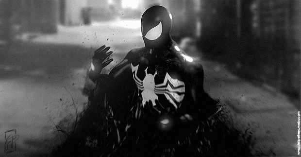 Symbiote Spider-man By Felipe Fierro