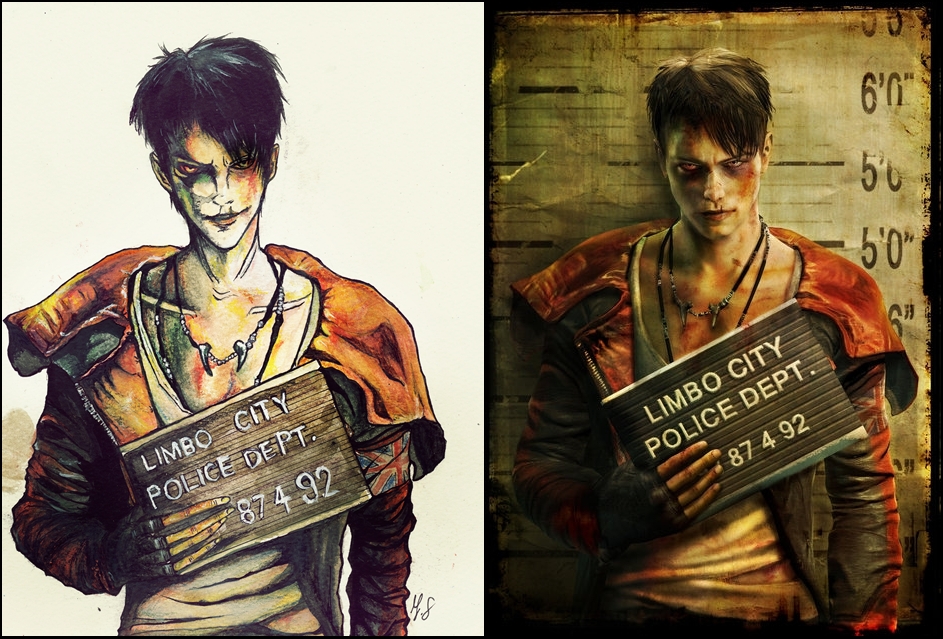 DmC Devil May Cry Dante Limbo city by SyanArt