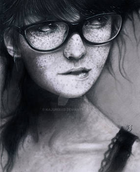 freckles portrait