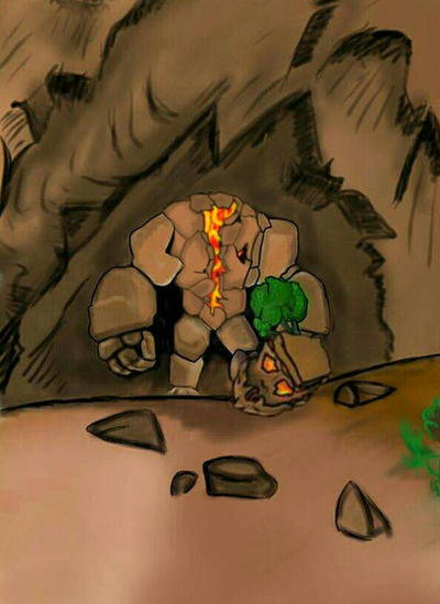 Troll Eating Rocks rock troll thing by mrmattyo on DeviantArt
