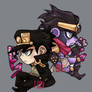 Jojo - Chibi Jotaro and SP