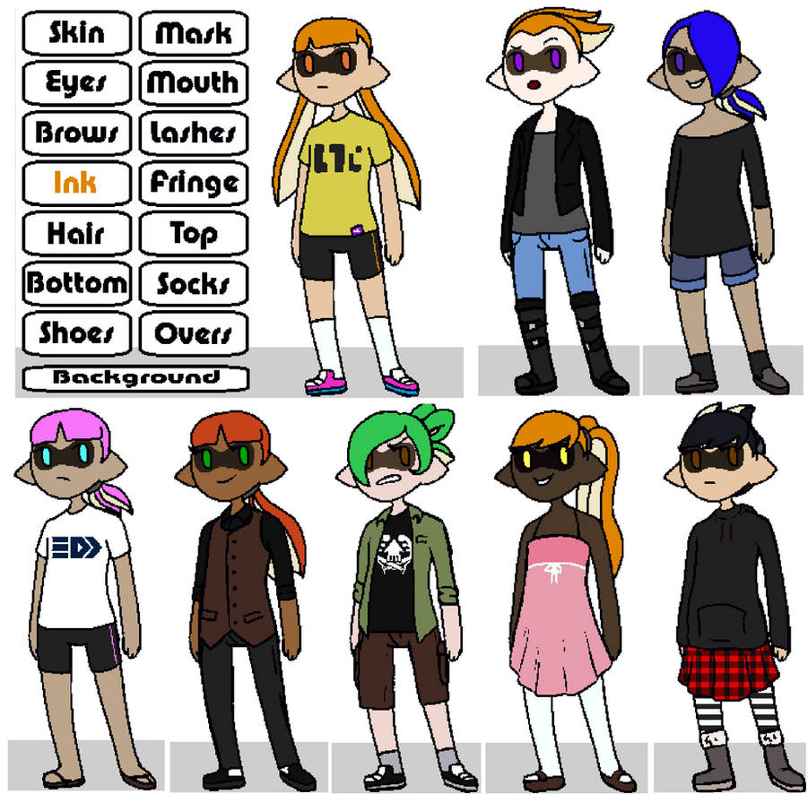 Splatoon Inkling Creator by PencilApocalypse on DeviantArt