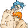 Bleach - GrimmIchi hugs