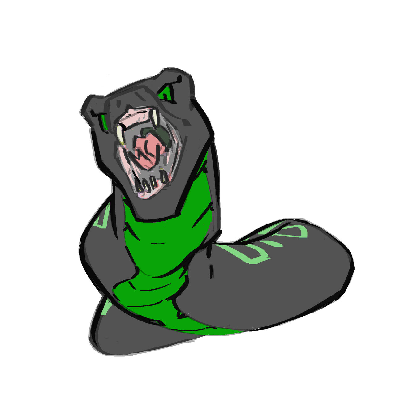 Snake Snake 2 Colored by JonJonTheArtist on DeviantArt