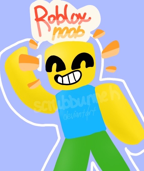 Roblox noob! by A500thefunnyguy on DeviantArt