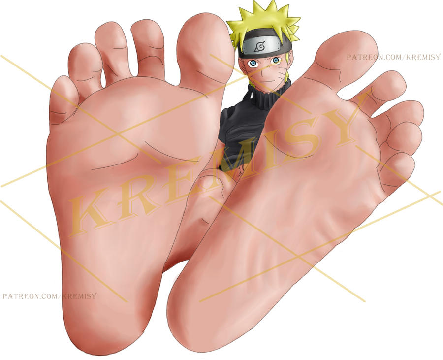 (K) Naruto's Feet painted