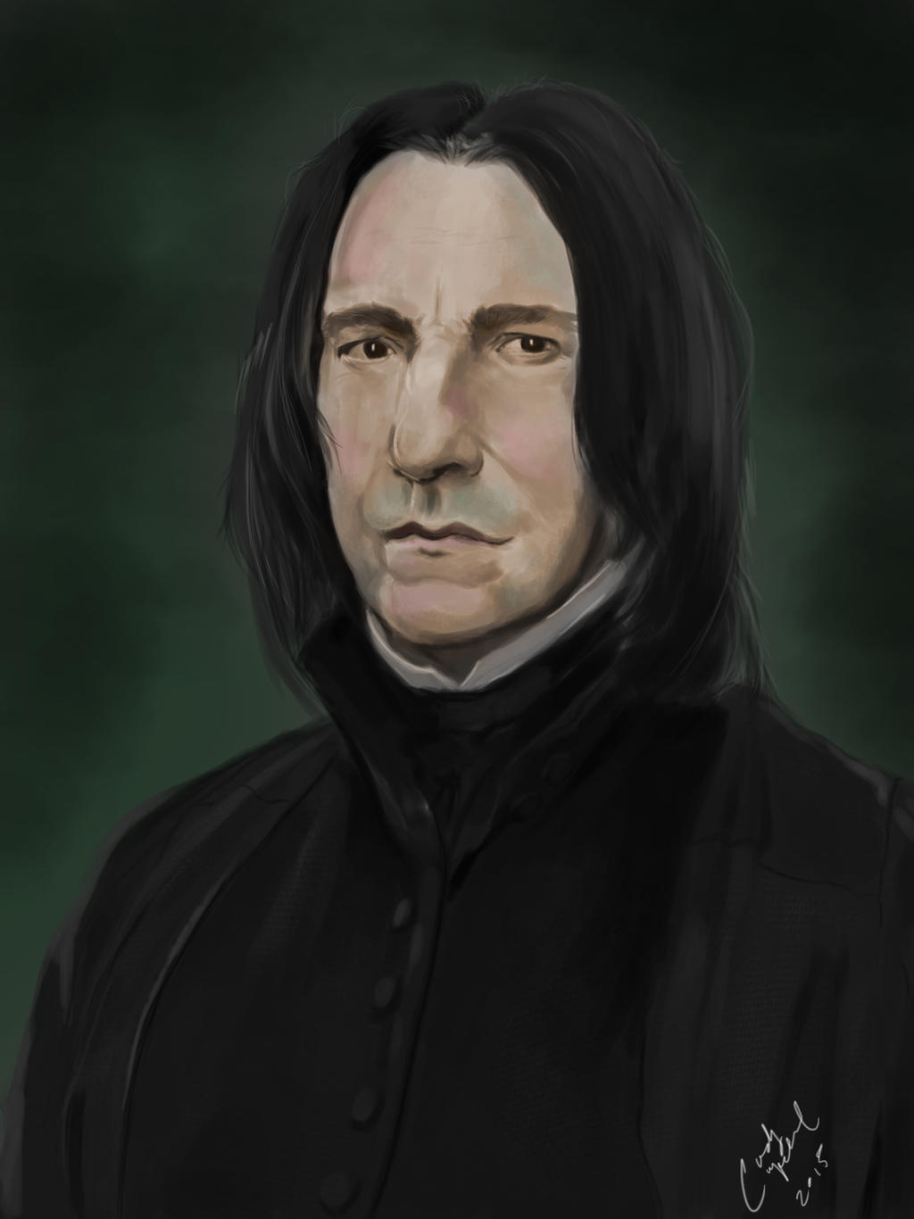My Tribute To Alan Rickman Always Severus Snape By Cmanheman On Deviantart