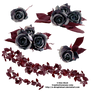 PNG Stock Black Roses
