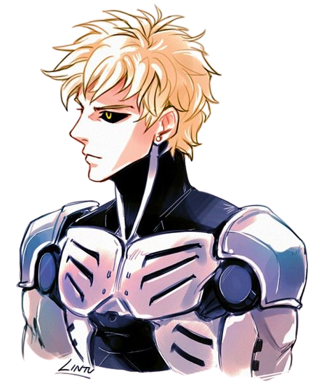 Genos (One Punch Man) Render by DemonFamily on DeviantArt