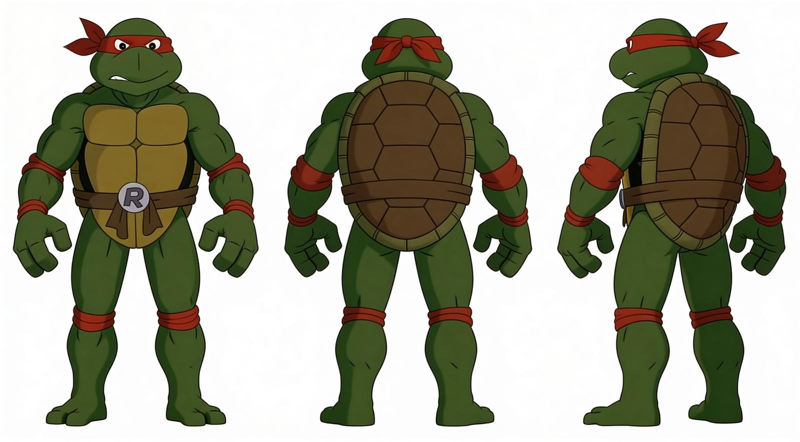 TMNT - Raphael Model by Cowabunga-April on DeviantArt