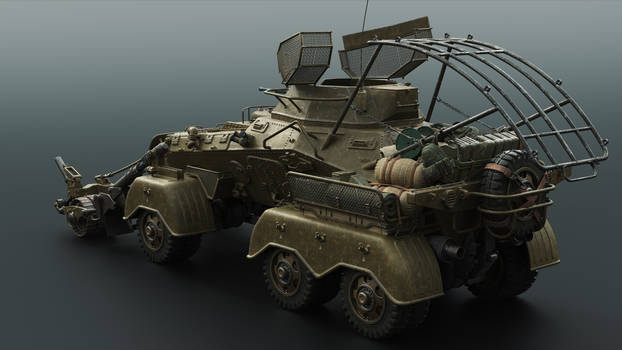 Squad support vehicle -back