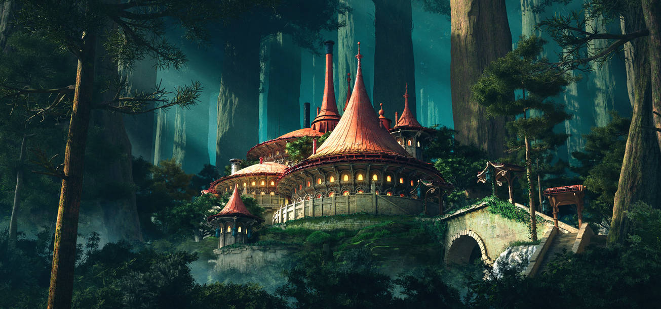 Redwood Sanctuary by Darkki1